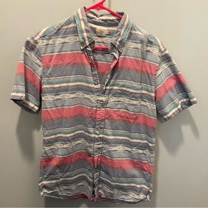 Faherty Multicolor Striped Button Down Shirt